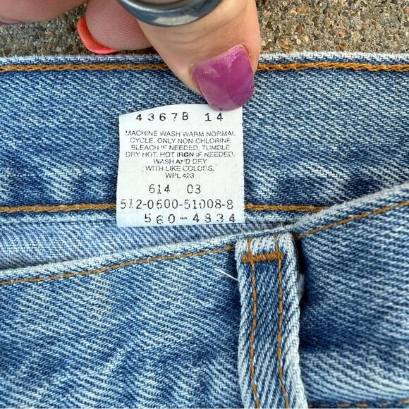 Vintage Y2K Levi’s 560 Loose Fit Tapered Leg Blue Denim Jeans 36x32 - Picture 6 of 11